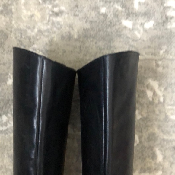 FRANCO SARTO Crane Black Leather Boots - Picture 6 of 13